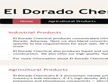 Tablet Screenshot of eldoradochemical.com